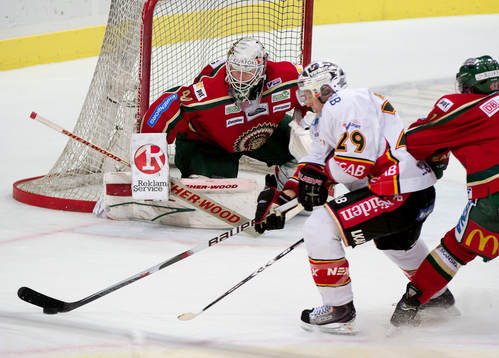 Chris Abbott, Luleå och Johan Holmqvist, Frölunda