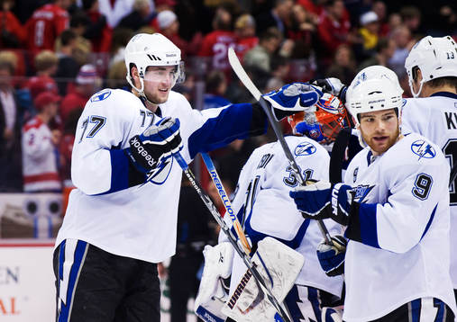 Victor Hedman, Tampa Bay, jublar