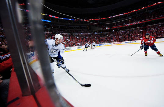 Victor Hedman, Tampa Bay, och Alex Ovechkin, Washington