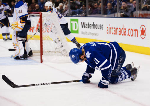 Fredrik Sjöström, Toronto, har ont