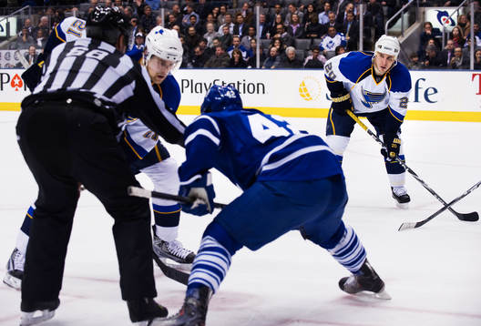 Patrik Berglund och Alexander Steen, St Louis