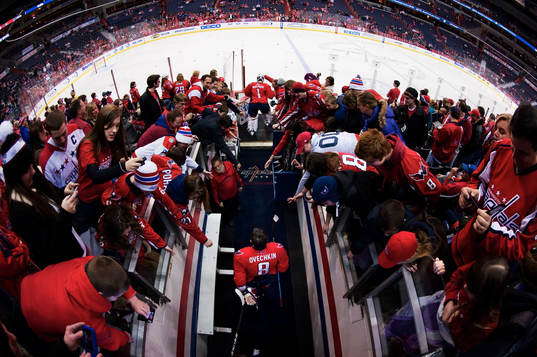 Alexander Ovechkin, Washington, gör entré