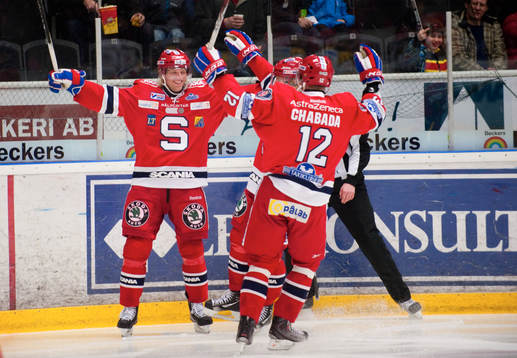 Mathias Månsson och Södertälje jubel