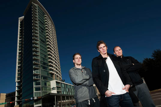 Tom Wandell, Loui Eriksson och Nicklas Grossman