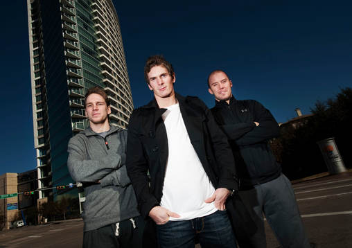 Tom Wandell, Loui Eriksson och Nicklas Grossman