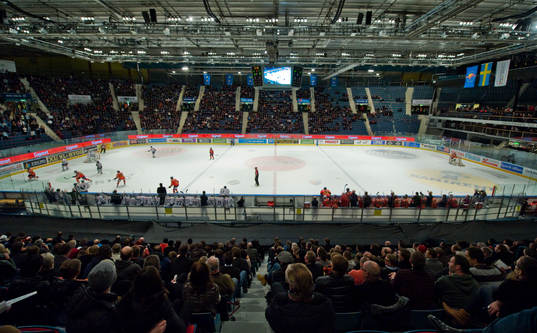 Hovet. Arena, interiör