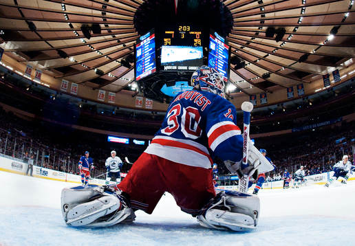 Henrik Lundqvist, målvakt, New York Rangers