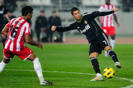 Michel Macedo, Almeria och Cristiano Ronaldo, Real Madrid