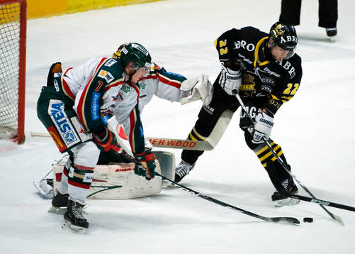 Henrik Tömmernes, Frölunda och Richard Zednik, AIK