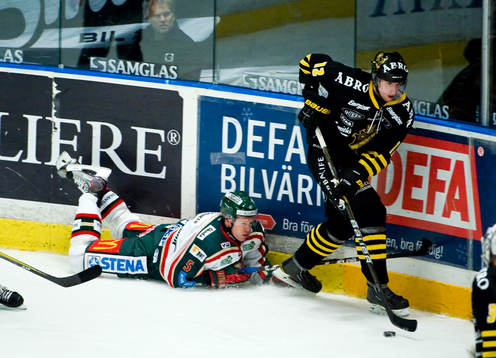 Christian Bäckman, Frölunda och Patrik Nemeth, AIK