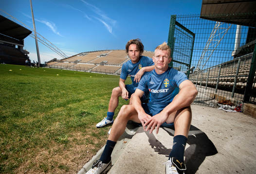 Nordin Gerzic och Michael Almebäck