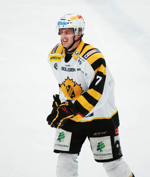 David Rundblad, Skellefteå, har ont