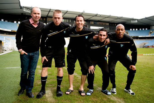 Ola Gällstad, Pontus Jansson, Daniel Andersson, Alexander
