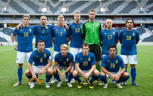 Startelva, Lagbild. Övre raden fr v.Emil Salomonsson,