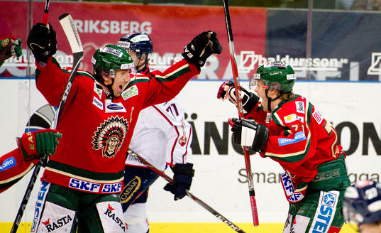 Joel Lundqvist, Tomi Kallio, Frölunda jubel