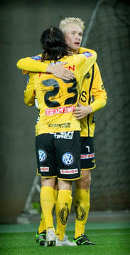 Niklas Hult, Johan Larsson, Elfsborg, jubel