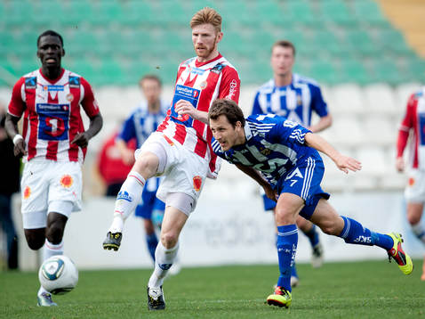 Fredrik Björck, Tromsö, Tobias Hysén, IFK Göteborg
