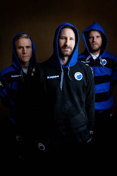 Oscar Wendt, Johan Wiland och Mikael Antonsson, FC