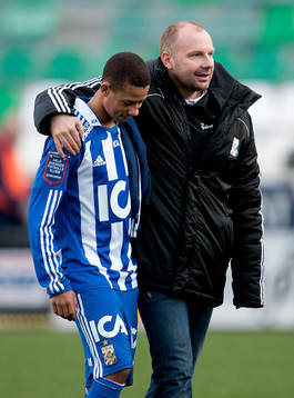 Håkan Mild, Sportchef, och Tobias Sana, IFK Göteborg