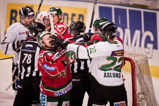 Mikko Mäenpää, Frölunda och Per Åslund, Färjestad