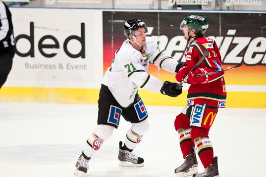 Christian Berglund, Färjestad och Toni Koivisto