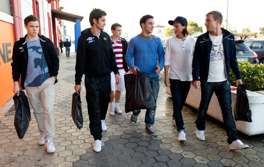 Anton Wede, Elmin Kurbegovic, Calle Wede, Richard Yarsuvat,