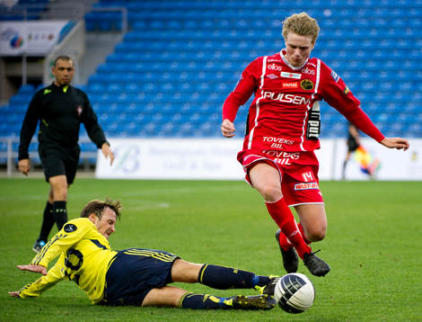 Mike Jensen, Bröndby och Oscar Hiljemark, Elfsborg