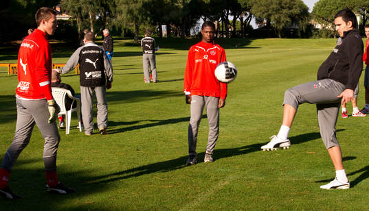Andreas Linde, målvakt, Joseph Baffo, Mohamed Ramadan,