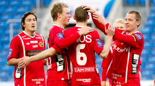 Stefan Ishizaki, Oscar Hiljemark, Jon Jönsson och Andreas