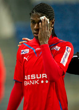 Joseph Baffo, Helsingborg, skadad