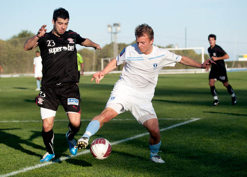 Filip Stenström, Malmö FF, Marius Constantin, Rapid