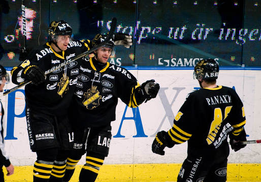 Patrik Nemeth och Oscar Steen, glädje, jubel