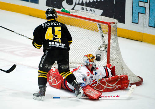 Oscar Steen, AIK och Pontus Sjögren, målvakt,