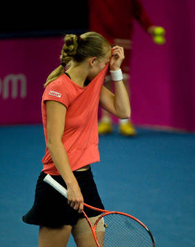 Johanna Larsson, depp trött