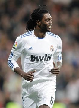 Emmanuel Adebayor, Madrid (Jubel)