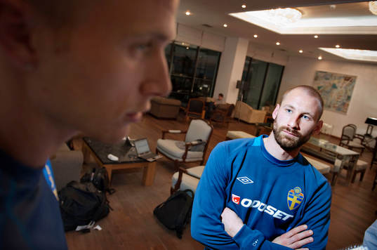 Oscar Wendt och Johan Wiland, målvakt