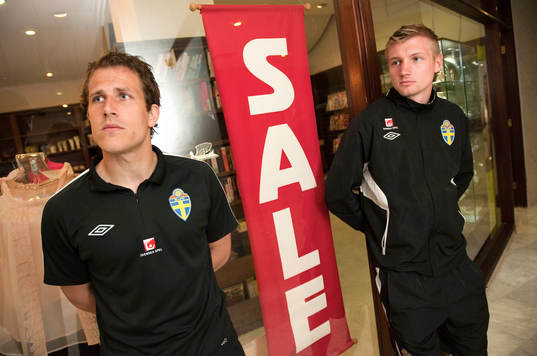 Tobias Hysén och Sebastian Eriksson