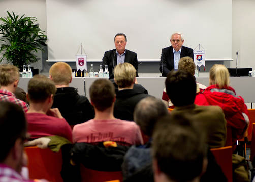 Joakim Nordh, ordförande Qviding, Lars Ranäng,