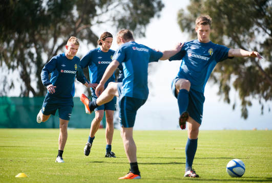 Michael Almebäck, Jonas Olsson, Markus Rosenberg och