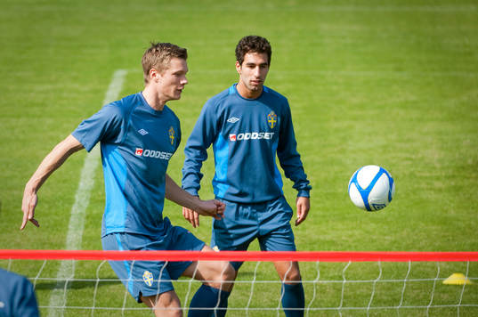 Markus Rosenberg och Jimmy Durmaz