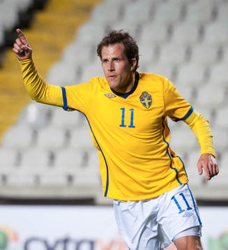 Tobias Hysén, Sverige (Jubel)