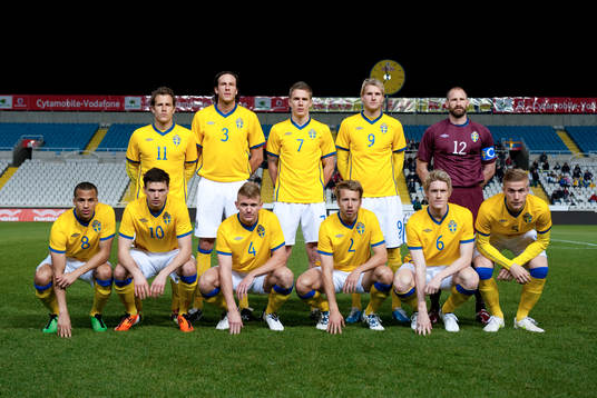 Bakre raden  fr.v. Tobias Hysén, Jonas Olsson, Pontus