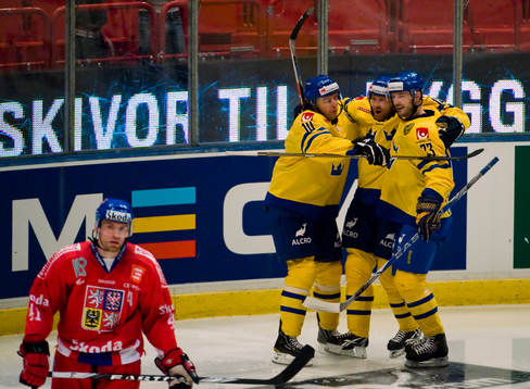 Joakim Lindström, Niklas Nordgren och Niklas Persson,