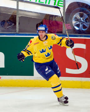 Martin Thörnberg, Sverige, jubel