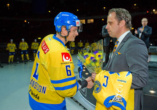 Magnus Johansson, Sverige gör sin 200:de match