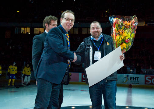 Andreas Olsson, Sveriges bästa ungdomstränare hockey får