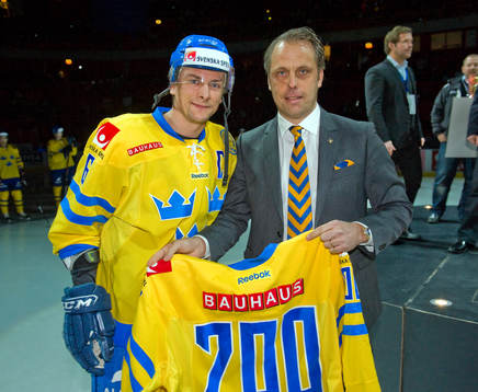 Magnus Johansson, Sverige gör sin 200:de match