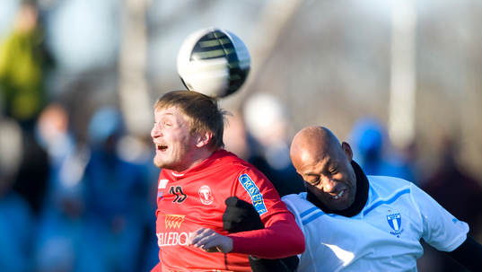 Fredrik Jensen, Trelleborg och Jeffrey Aubynn, Malmö,