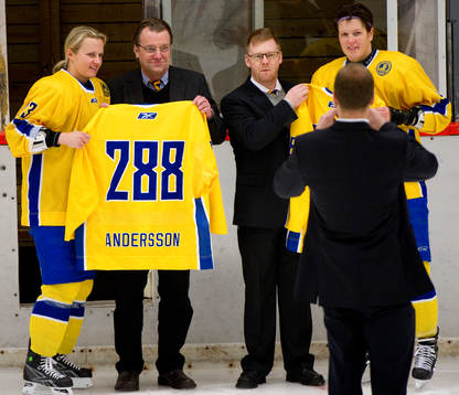 Gunilla Andersson, Erika Holst, Sverige, flest