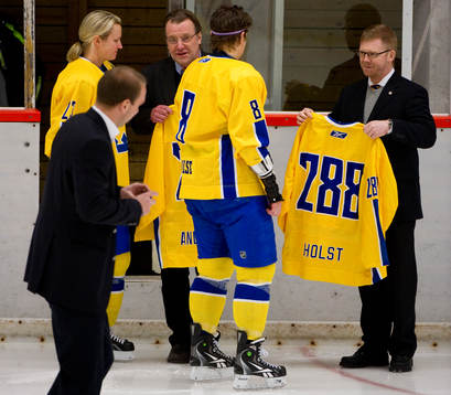 Gunilla Andersson, Erika Holst, Sverige, flest